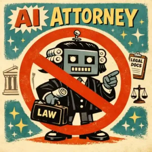 No AI attorney