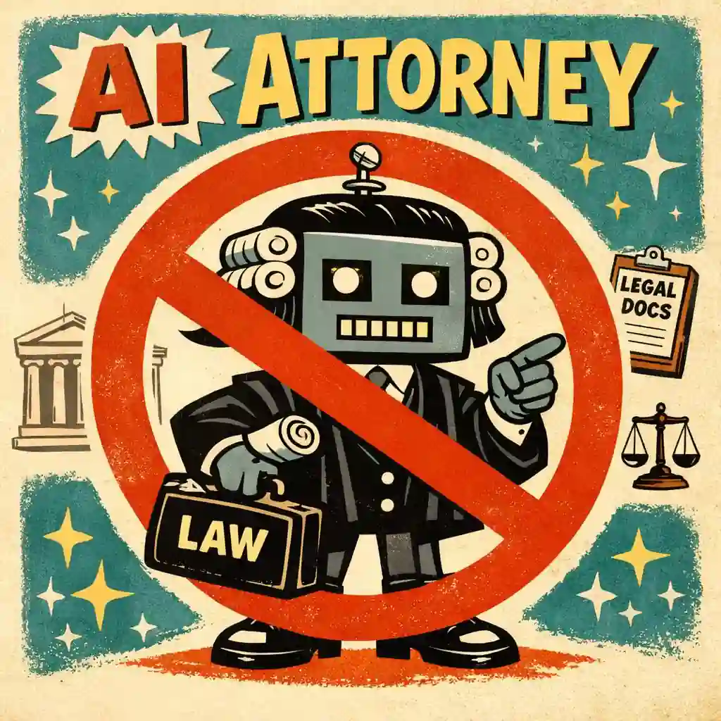 No AI attorney